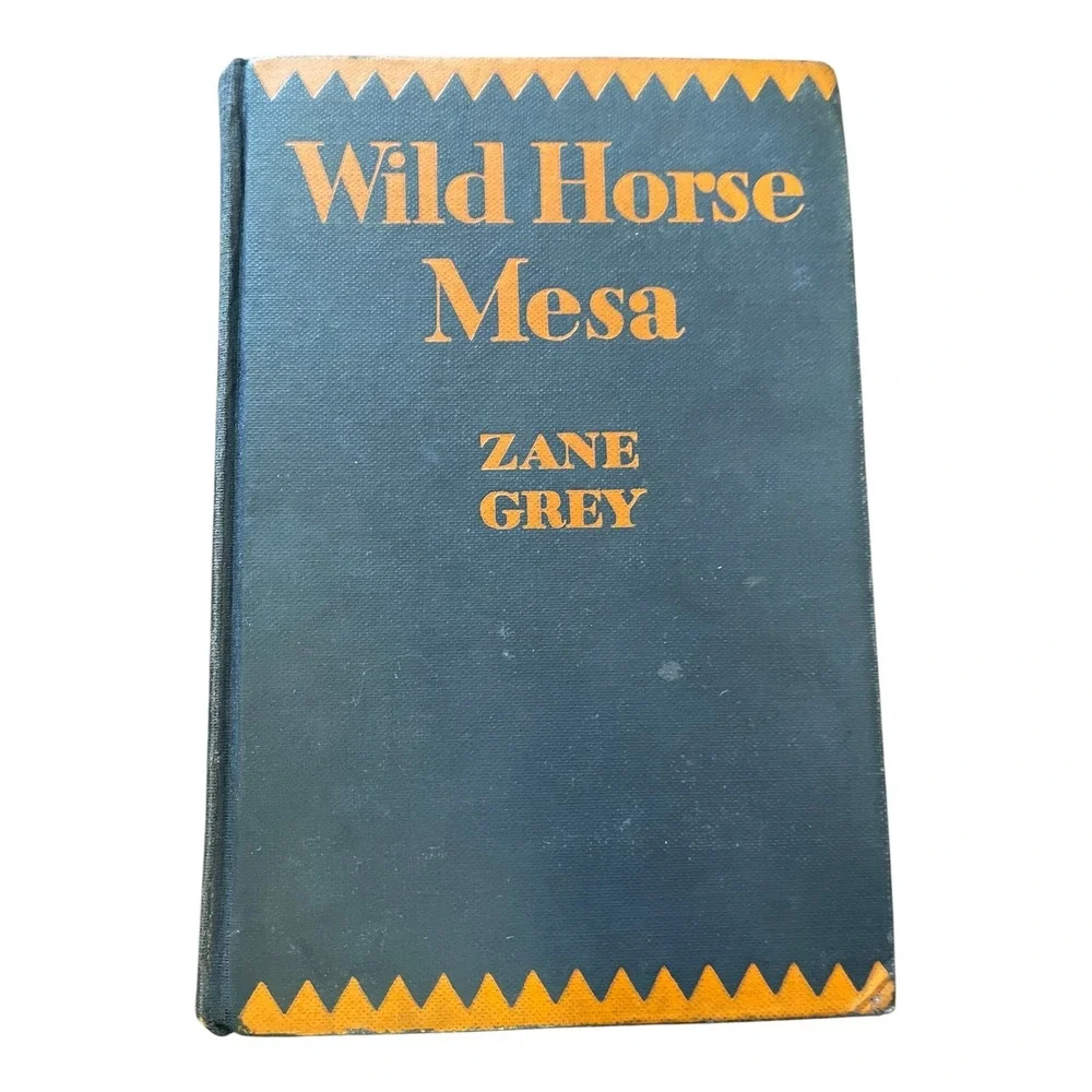 Wild Horse Mesa Zane Grey 1928 Hardcover Antiquarian Collectible Western Novel